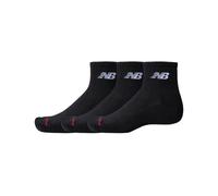 New Balance Unisex Everyday Ankle 3 Pairs in Nero, Cotone, Taglia M
