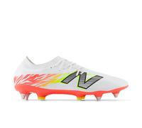 New Balance Unisex FURON PRO SG V8 in Bianca/Rossa/Giallo/Nero, Sintetica, Taglia 44