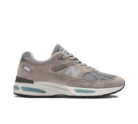 New Balance Unisex MADE in UK 991v2 in Grigio, Suede/Mesh, Taglia 42
