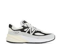 New Balance Unisex Made in USA 990v6 in Grigio/Nero, Pelle, Taglia 42.5