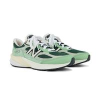 New Balance Unisex Made in USA 990v6 in Verde, Pelle Scamosciata/Rete, Taglia 38.5
