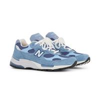 New Balance Unisex Made in USA 992 in Grigio/Blu, Pelle Scamosciata/Rete, Taglia 41.5