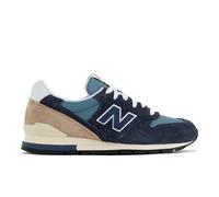New Balance Unisex Made in USA 996 in Blu/Bianca, Pelle, Taglia 44.5