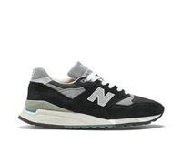New Balance Unisex Made in USA 998 in Nero/Grigio, Pelle, Taglia 45