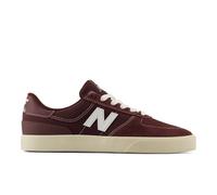 New Balance Unisex NB Numeric 272 in Marrone/Bianco, Pelle Scamosciata/Rete, Taglia 42