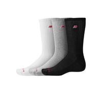 Calze New Balance Patch Logo Crew nero grigio bianco (3 paia) - M