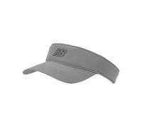 New Balance Unisex Performance Visor V 2.0 in Grigio, Poliestere, Taglia OSZ