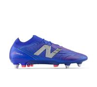 New Balance Unisex TEKELA ELITE LOW LACED SG V5 in Blu/Rossa/Grigio, Sintetica, Taglia 44