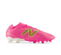 New Balance Unisex Tekela Team Low FG V5 in Rosa/Marrone, Sintetica, Taglia 44