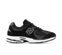 New Balance Uomo 2002R in Nero/Grigio/Bianca, Pelle Scamosciata/Rete, Taglia 45