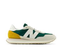 New Balance Uomo 237 in Verde/Bianco, Pelle, Taglia 40