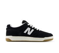 New Balance Uomo 480 in Nero/Bianco, Pelle Scamosciata/Rete, Taglia 37