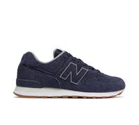 New Balance Uomo 574 in Blu, Pelle Scamosciata/Rete, Taglia 41.5