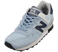 New Balance Uomo 576 Blu Scuro, Trainers Classici Made in England - 40.5 EU