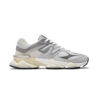 New Balance Uomo 9060 in Grigio/Bianca, Pelle Scamosciata/Rete, Taglia 39.5