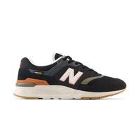 New Balance Uomo 997H in Nero/Rosso, Pelle Scamosciata/Rete, Taglia 40.5
