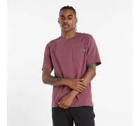 New Balance Uomo Athletics Cotton Pocket T-Shirt in Viola, Cotone, Taglia M