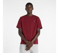 New Balance Uomo Athletics Cotton T-Shirt in Rosa, Cotone, Taglia XS