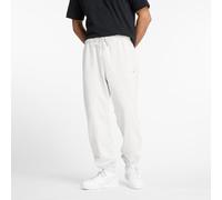 New Balance Uomo Athletics French Terry Jogger in Grigio, Cotone, Taglia S