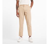 New Balance Uomo Athletics Standard Tapered Pant 30" in Beige, Twill di Cotone, Taglia XL