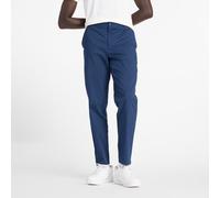 New Balance Uomo Athletics Standard Tapered Pant 30" in Blu, Twill di Cotone, Taglia L