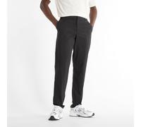 New Balance Uomo Athletics Standard Tapered Pant 32" in Nero, Twill di Cotone, Taglia L