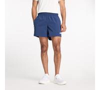 New Balance Uomo Athletics Stretch Woven Short 5" in Blu, Politessuto, Taglia XS