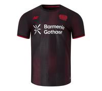 New Balance Uomo Bayer 04 Home Elite Player Jersey in Rossa/Bianco, Poliestere, Taglia XL