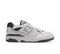 New Balance Uomo BB550 in Bianca/Nero, Pelle, Taglia 38.5