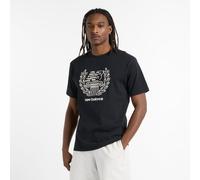 New Balance Uomo Debut Sculpture T-Shirt in Nero, Cotone, Taglia S