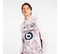 New Balance Uomo Lille LOSC Away Short Sleeve Jersey in Nero, Poliestere, Taglia S