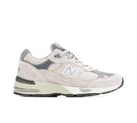 New Balance Uomo Made in UK 991V1 in Grigio, Pelle, Taglia 43