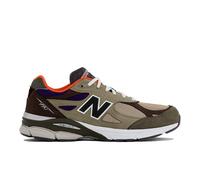 New Balance Uomo MADE in USA 990v3 in Marrone/Blu, Pelle, Taglia 42.5