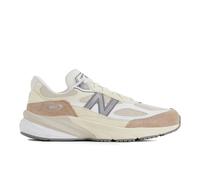 New Balance Uomo Made in USA 990v6 in Marrone/Beige, Pelle Scamosciata/Rete, Taglia 42.5