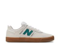 New Balance Uomo NB Numeric Jamie Foy 306 in Bianco/Verde, Pelle Scamosciata/Rete, Taglia 38