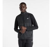 New Balance Uomo RC Essential Heat Grid Vest in Nero, Maglia di Poliestere, Taglia M