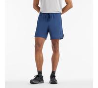 New Balance Uomo RC Essential Short 7" in Blu, Politessuto, Taglia M