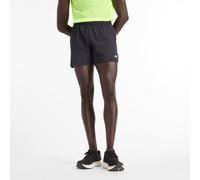 New Balance Uomo RC Short 5" in Nero/Grigio, Politessuto, Taglia XL