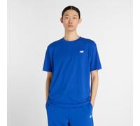 New Balance Uomo Sport Essentials Cotton T-Shirt in Blu, Cotone, Taglia XS