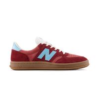 New Balance Uomo T500 in Rosso/Blu, Pelle Scamosciata/Rete, Taglia 43