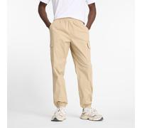 New Balance Uomo Twill Cargo Jogger in Beige, Twill di Cotone, Taglia 2XL