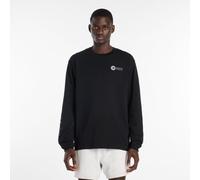 New Balance - Vortex - Maglietta a maniche lunghe nera-Nero M