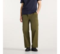 New Balance Uomo Woven Cargo Pant in Marrone, Twill di Cotone, Taglia L