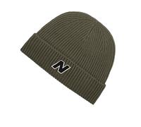New Balance Watchman Beanies Unisex Autunno e Inverno, Caldo Berretto, Taglia Unica per la Maggior Parte Degli Adulti, Dark Olivine/Olivina Scura