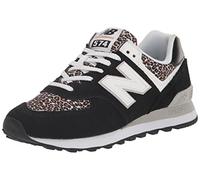 New Balance WL574BI2 574 Donna, Black/Beige EU 36