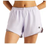 New Balance - Women's Run Essentials Short 5'' - Pantaloncini da running M bianco