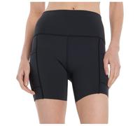Pantaloncini da tennis da donna New Balance Sleek Pocket High Rise 6in - Nero S