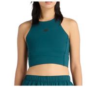 New Balance RC Elite Storage Crop Tank Canotte e Top L Verde