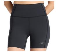 New Balance - Women's Sleek Storage Race Short 6'' - Pantaloncini da running XL nero