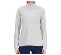 New Balance - Women's Sport Essentials Space Dye Quarter Zip - Maglia da corsa XS grigio